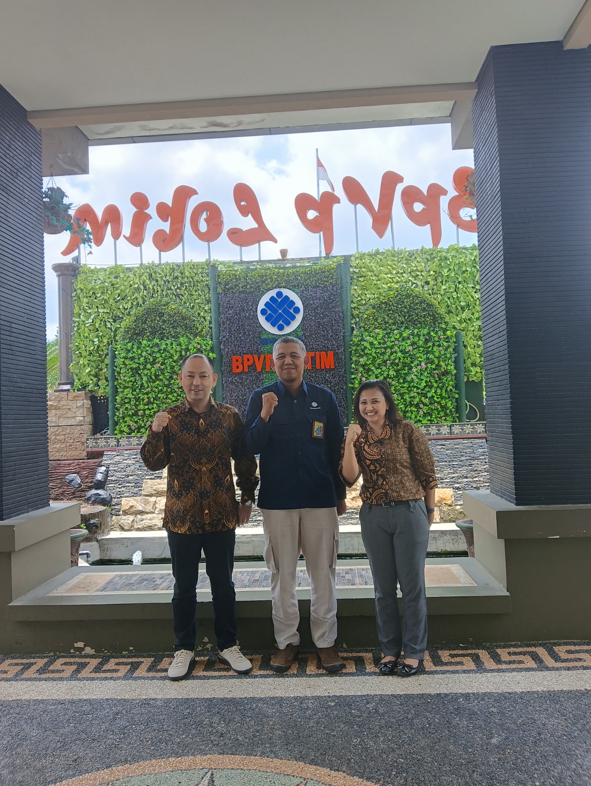 Kotani Putri with BPVP