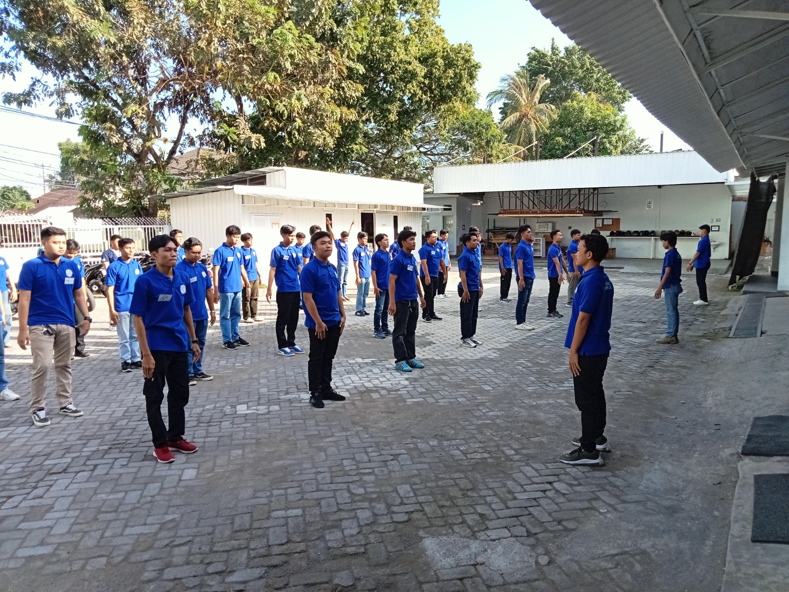 Morning radio taiso exercise