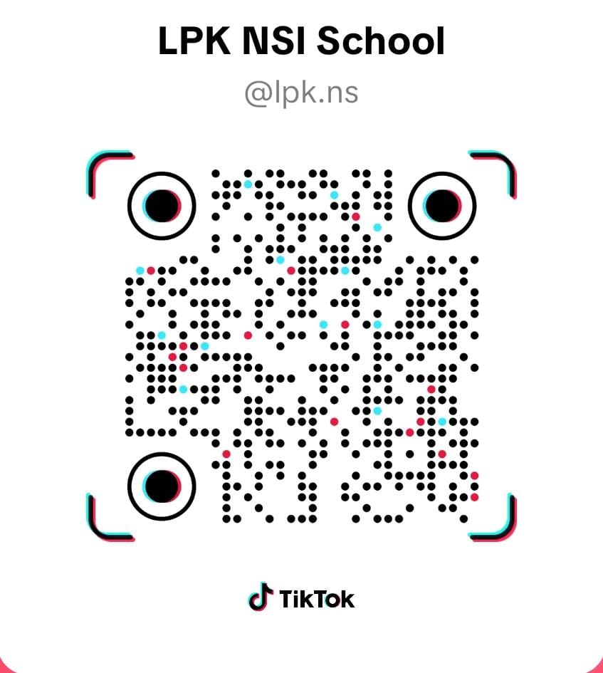 QR Code Tiktok LPK NSISCHOOL